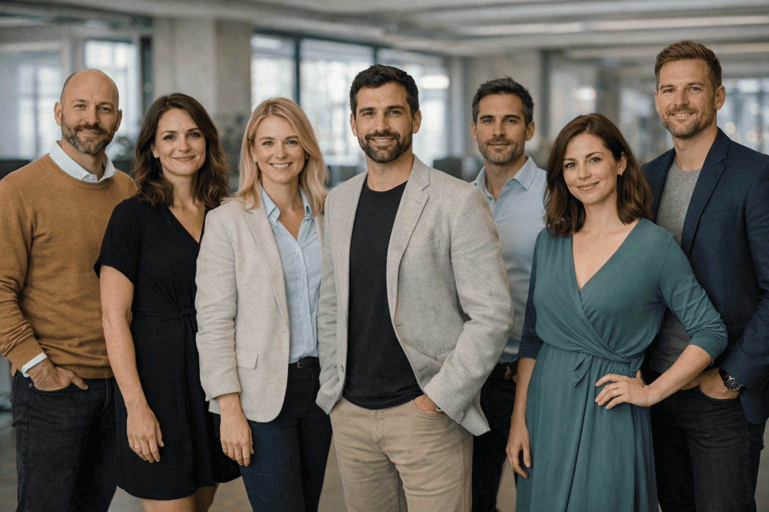 Team working on AI trading platform — Scherp Fondstad
